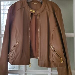 Brown Leather Jacket